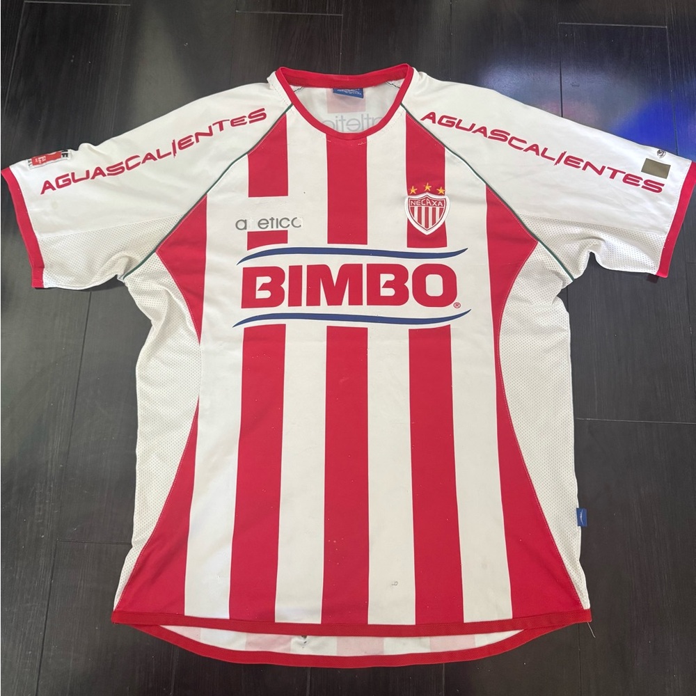 Vintage Retro Atletica Rayos De Necaxa Jersey Playera Size Medium
